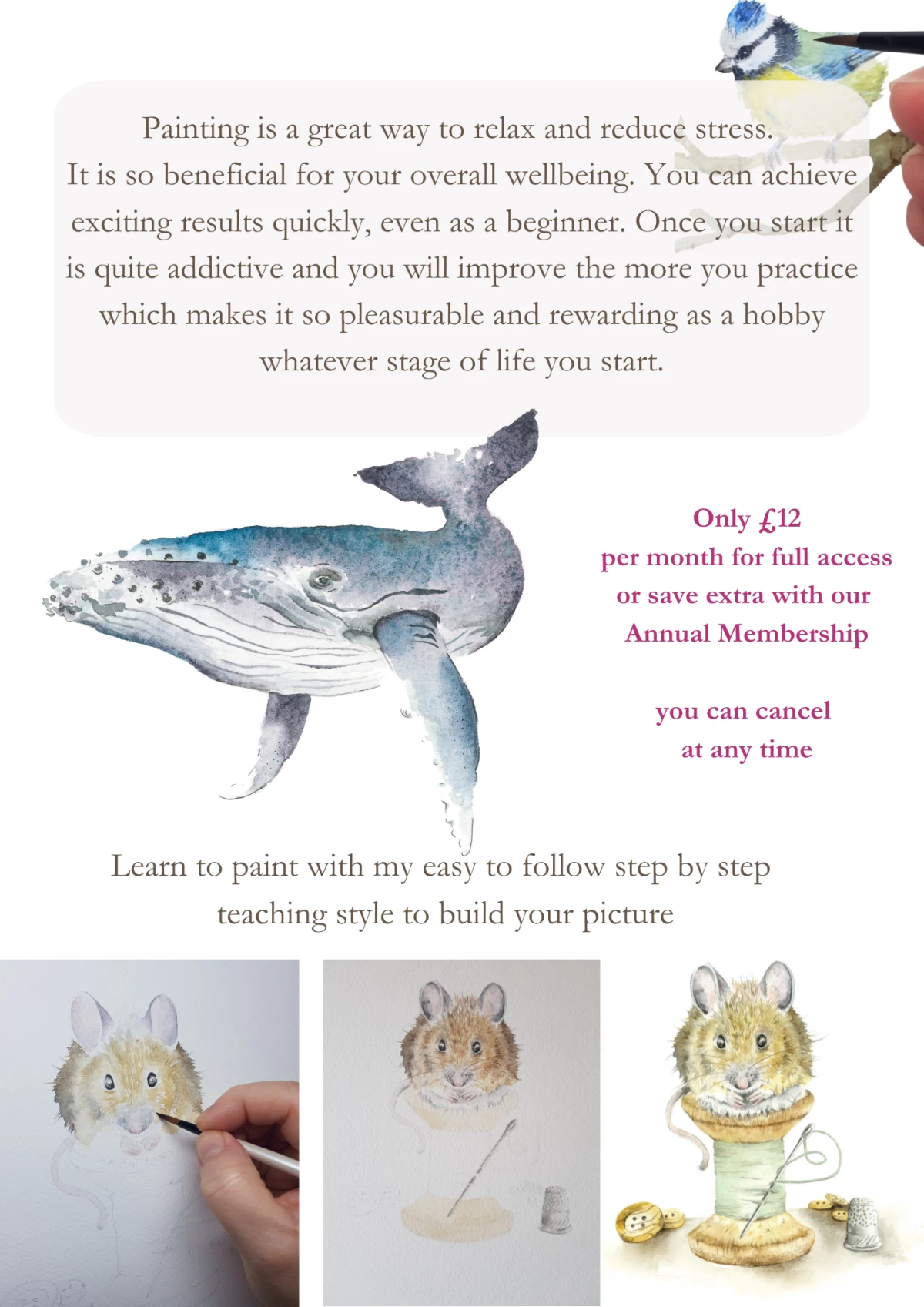 Online Watercolour Painting