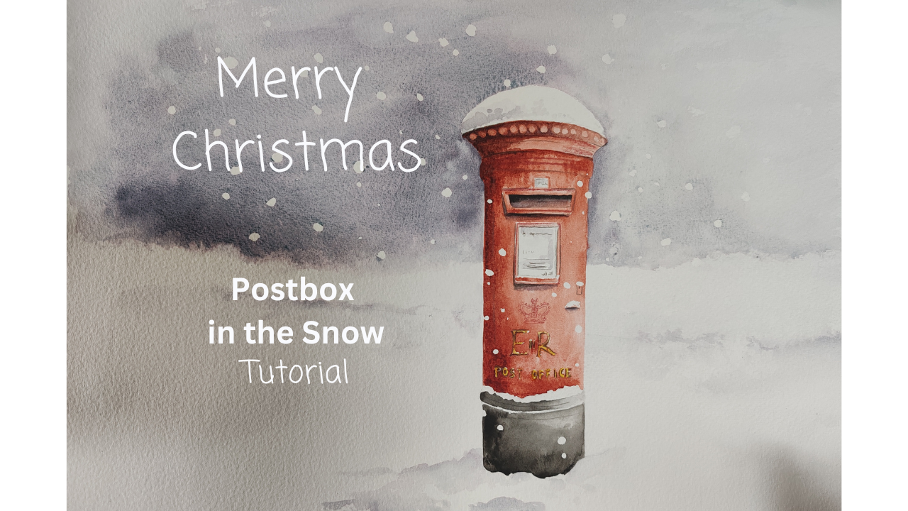 Postbox in the Snow | Wild Woodland Studio