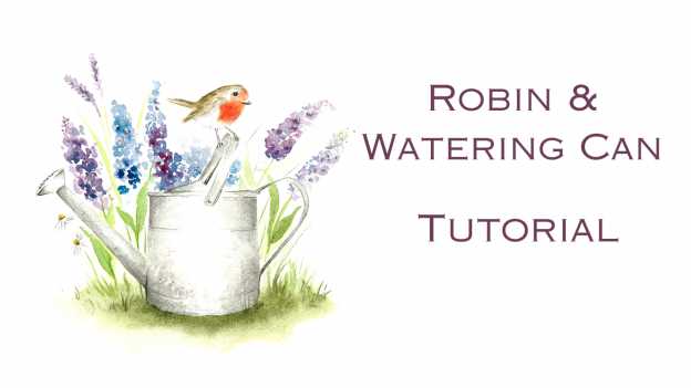 Robin and Watering Can