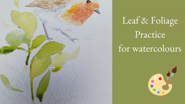 Easy Foliage – quick brush practice lesson
