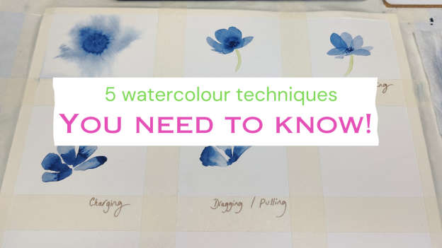 5 Watercolour Techniques