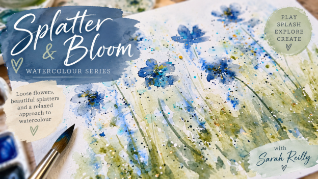 Splatter & Bloom – a dancing brush