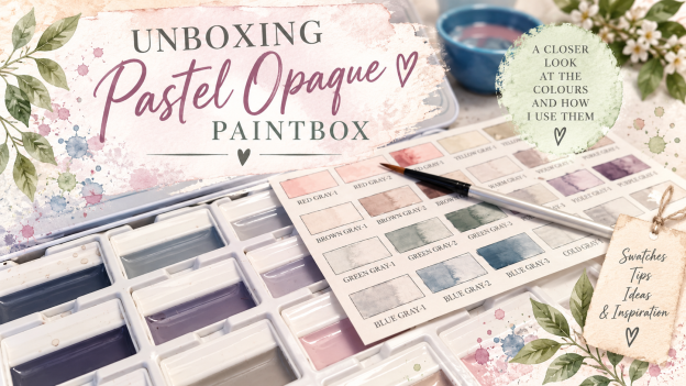 Unboxing Opaque Pastel Paints